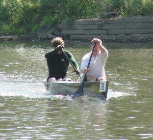 Marathon canoe racing 